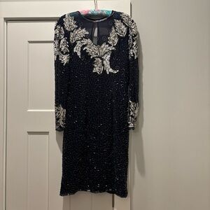 Scala Vintage Beaded Dress
